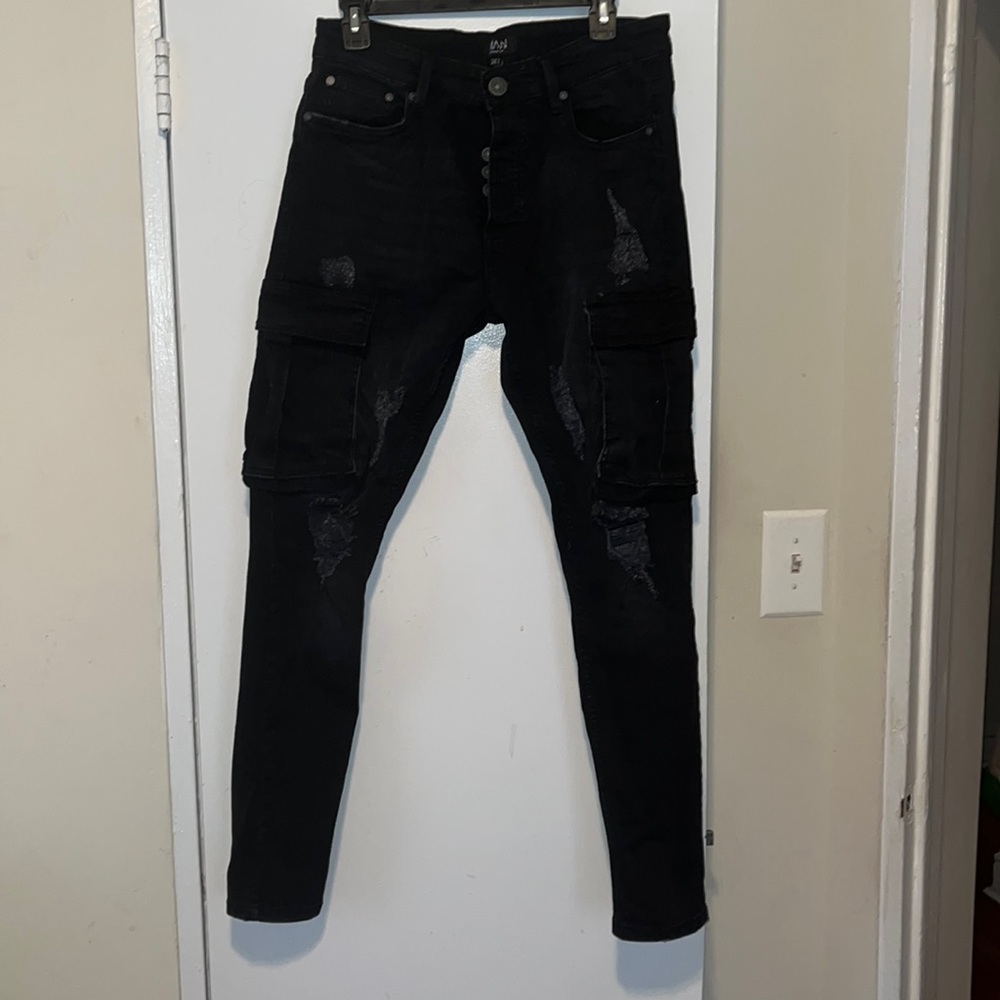 Boohoo Man Black Jeans - Size 34R - New with Tags